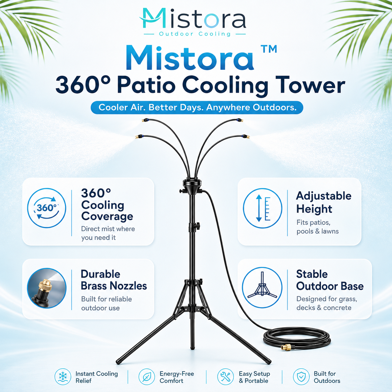 Mistora™ Patio Cooling Tower