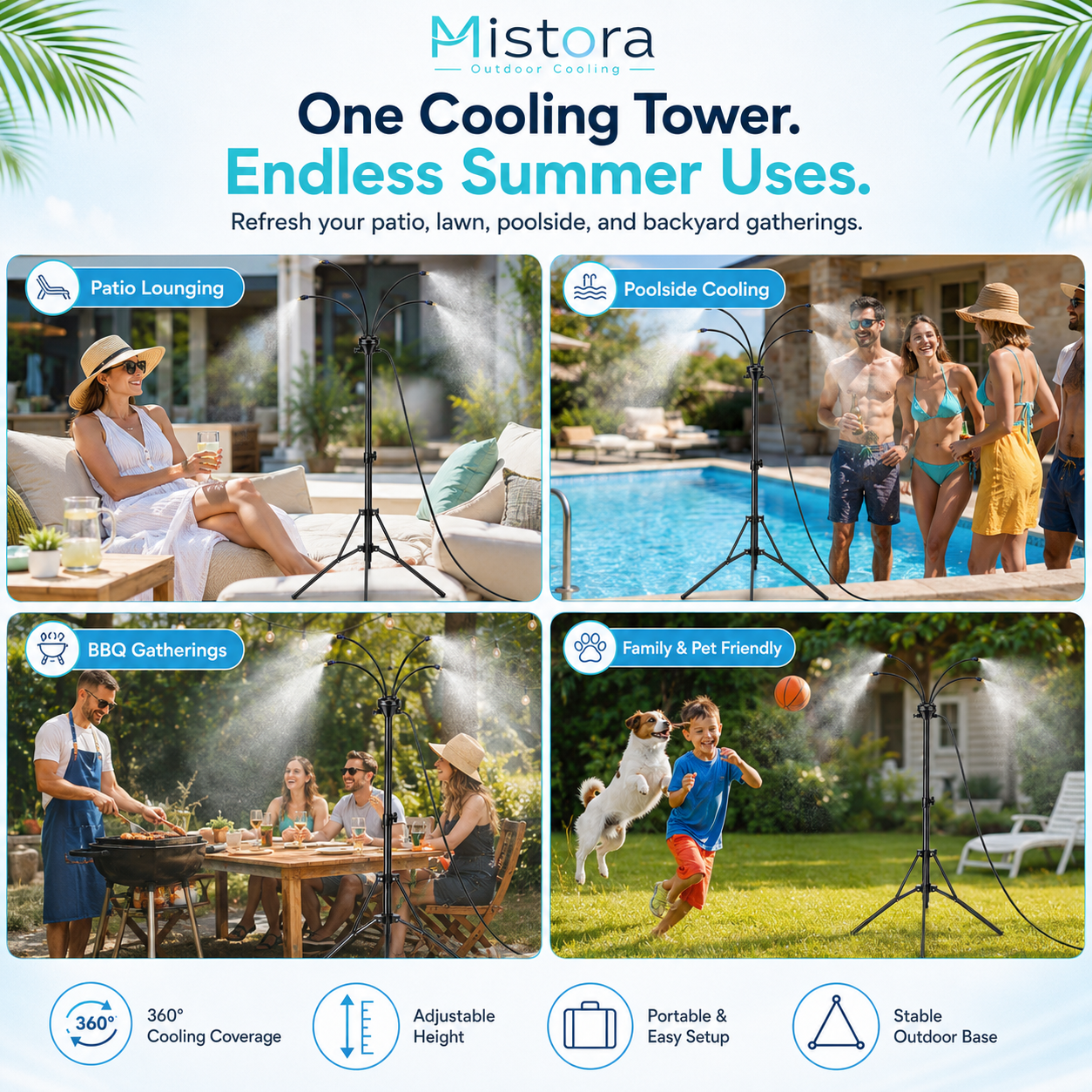 Mistora™ Patio Cooling Tower
